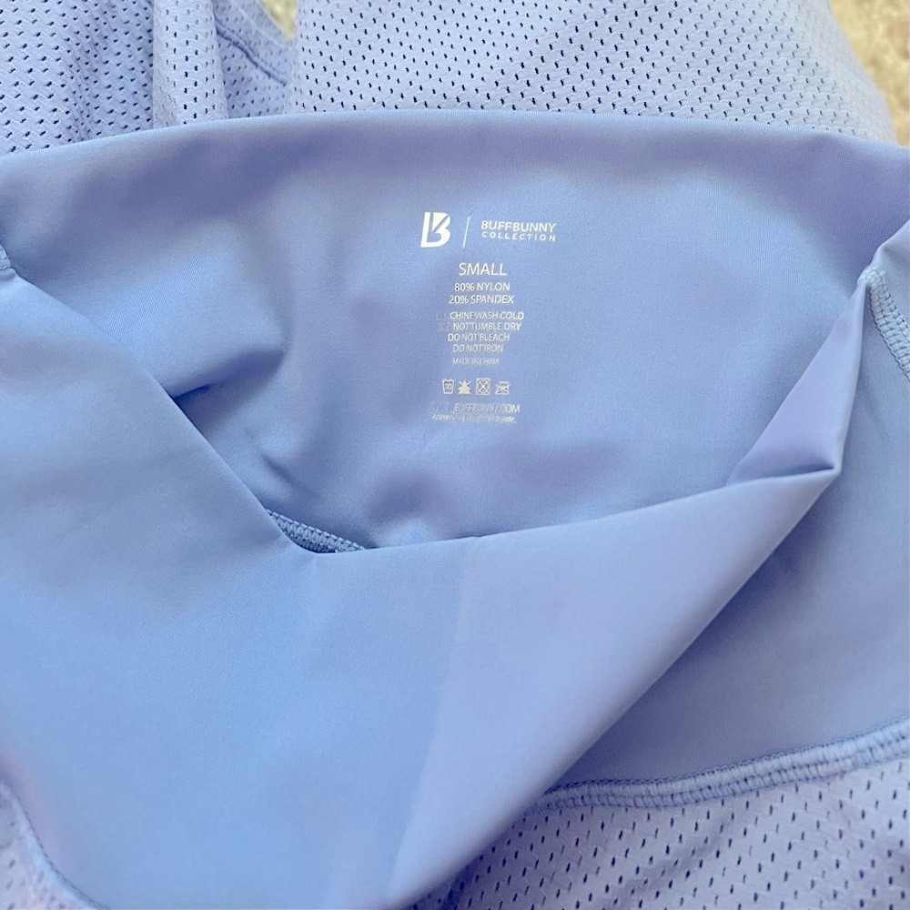 BuffBunny Sky Blue Skater Skirt - Picture 5 of 6